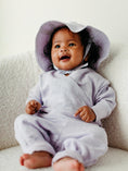 Load image into Gallery viewer, Muslin - Sunhat - Lavender Stars