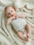 Load image into Gallery viewer, Onesie/Bodysuit - Flutter Sleeves - Shadow Floral