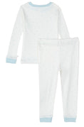 Load image into Gallery viewer, Organic Cotton Toddler Long Johns – Blue Hearts