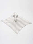 Load image into Gallery viewer, Lovey Bunny Blanket Friend - Grey Ombre Stripe