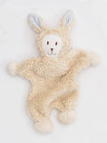 Load image into Gallery viewer, Snuggle Bunny Lovey w/ Blue Stripe Ears