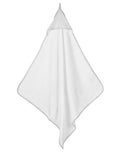 Load image into Gallery viewer, organic-cotton-hooded-baby-towel-grey
