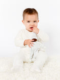 Load image into Gallery viewer, Baby Buddy Lovey - Brown Skin Blue Stripe
