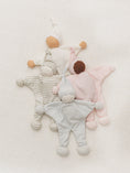 Load image into Gallery viewer, Baby Buddy Lovey - Gray Ombre Stripe