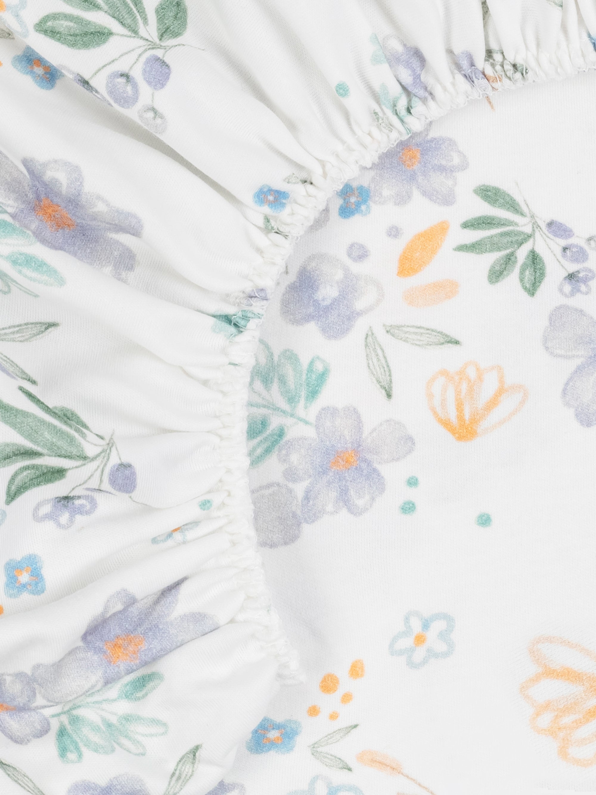 Bassinet Sheet - Modern Daisy