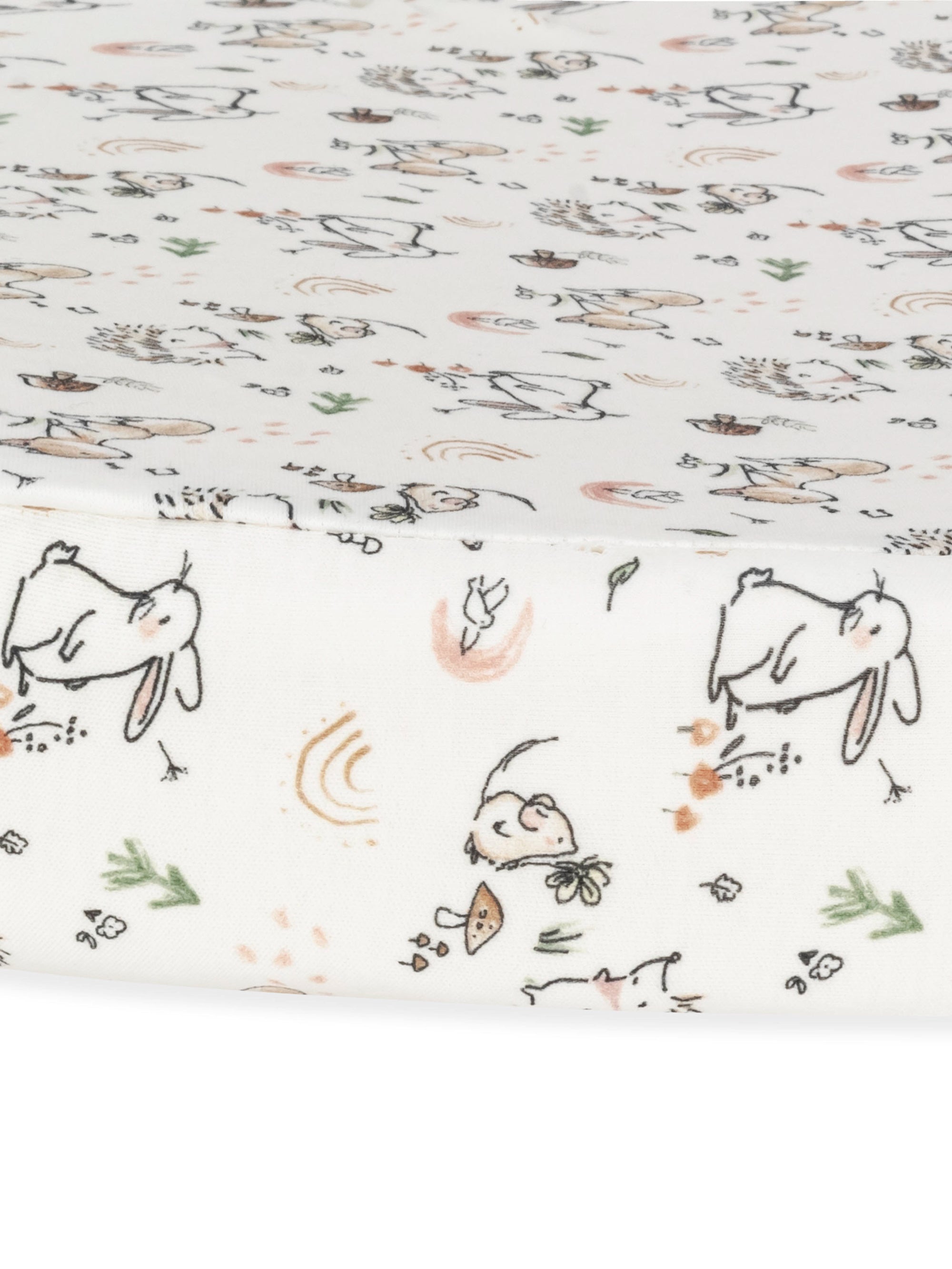 Bassinet Sheet - Woodland Babies