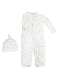 Load image into Gallery viewer, Convertible Romper & Beanie Set - Hearts
