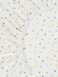 Load image into Gallery viewer, Crib Sheet - Blue Dots
