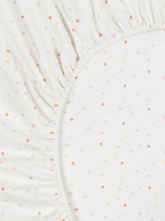 Crib Sheet - Pink Dots