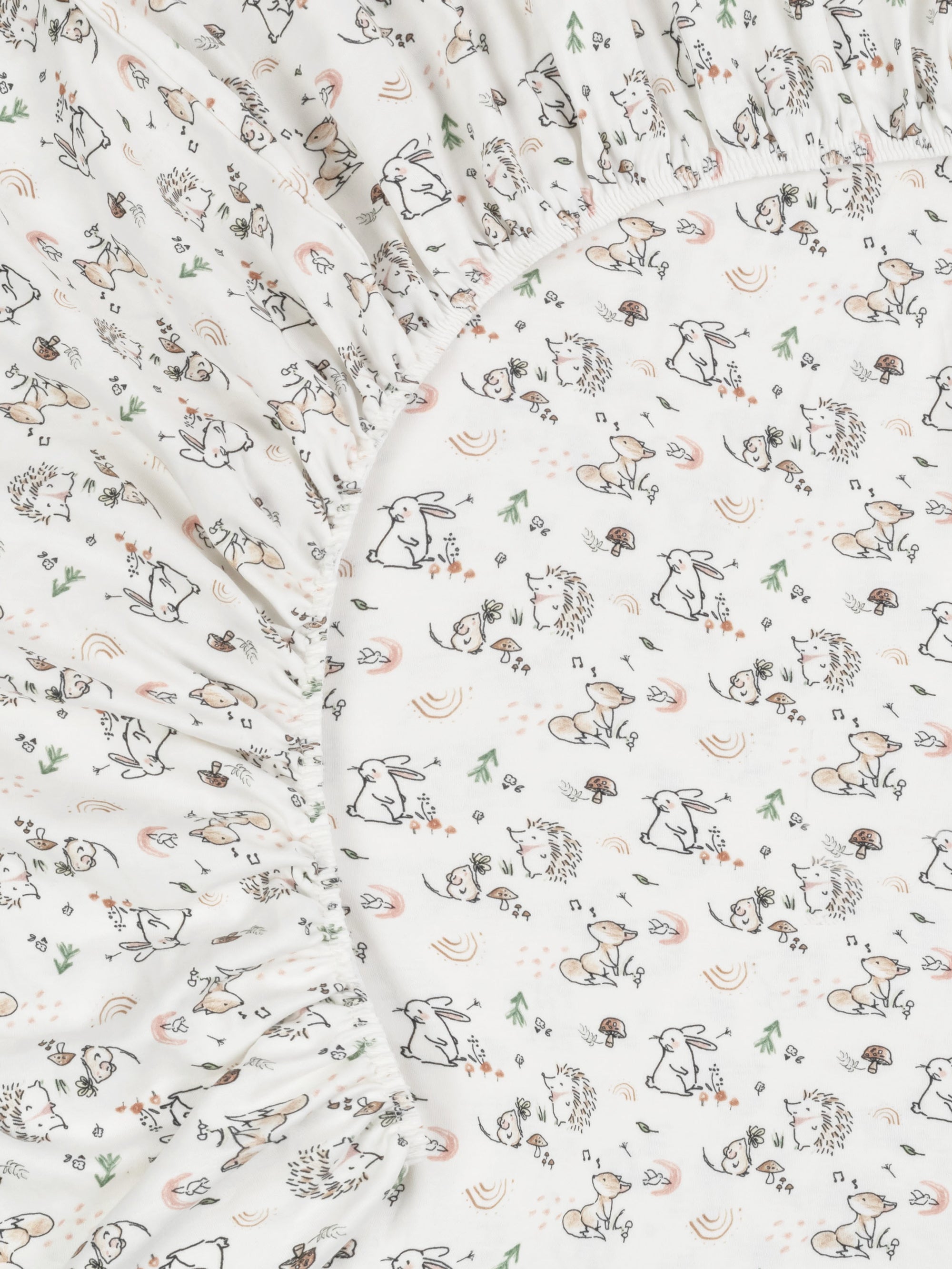 Crib Sheet - Woodland Babies