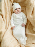 Load image into Gallery viewer, Drop Needle - Knotted Gown - Organic White
