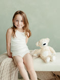 Load image into Gallery viewer, Girl's Undershirt/Tank Top- Organic White
