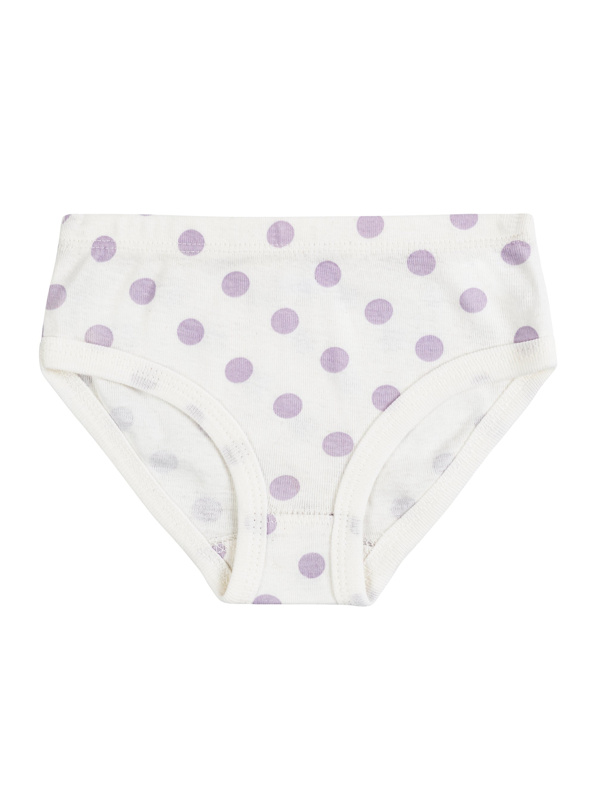 Girl's Panty  - Lavender Dot