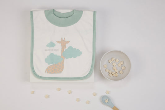 T-Shirt Bib - Giraffe Print