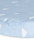 Load image into Gallery viewer, Muslin - Bassinet Sheet - Clouds
