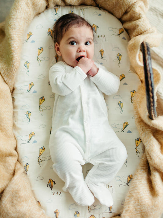 Muslin - Bassinet Sheet - Kites