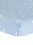 Load image into Gallery viewer, Muslin Playpen/Playard Sheet - Clouds
