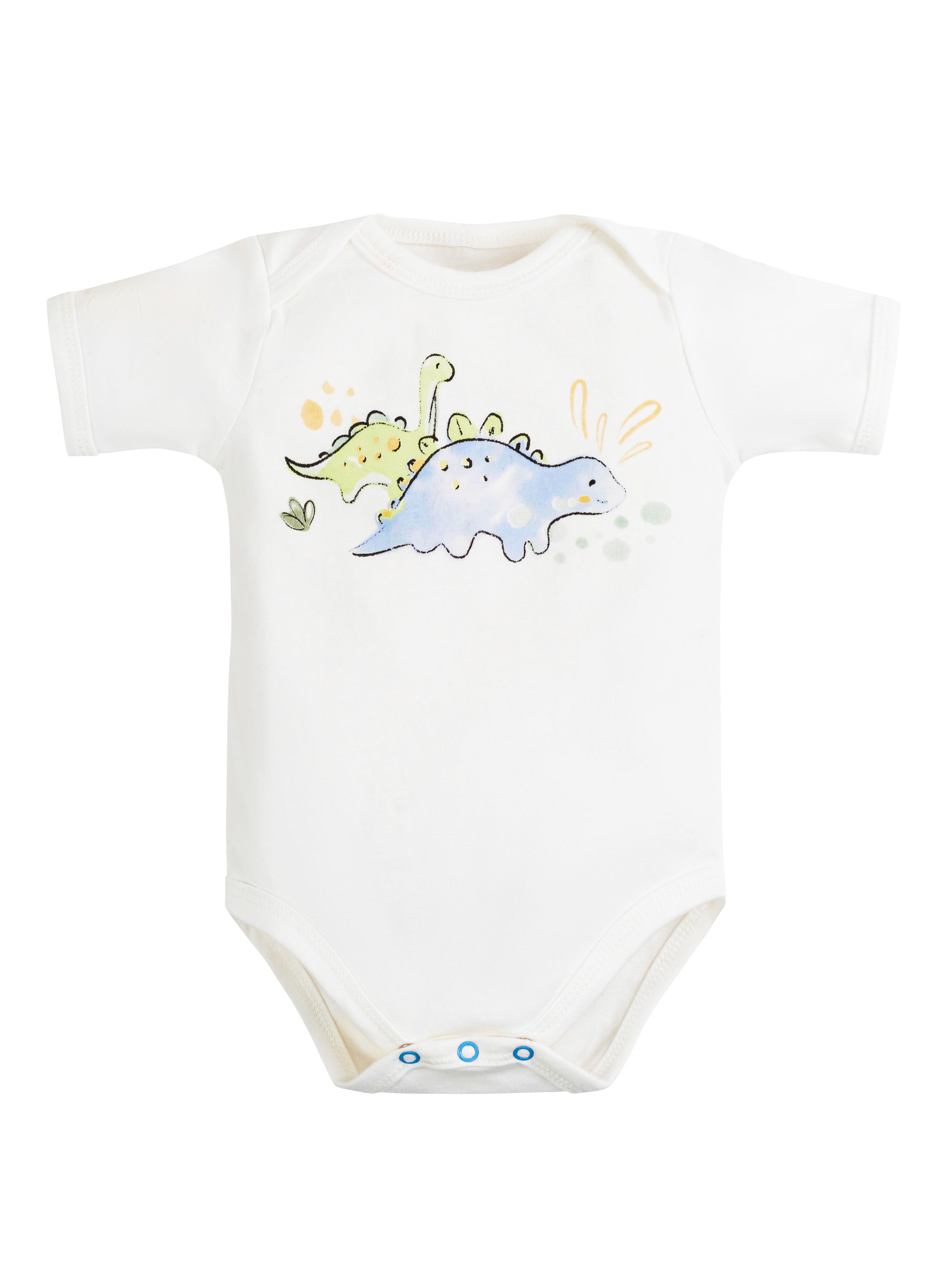 Onesie/Bodysuit - Short Sleeve - Dino Screenprint