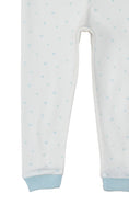 Load image into Gallery viewer, Organic Cotton Toddler Long Johns – Blue Hearts
