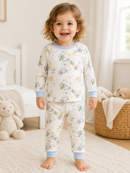 Organic Cotton Toddler Long Johns – Modern Daisy