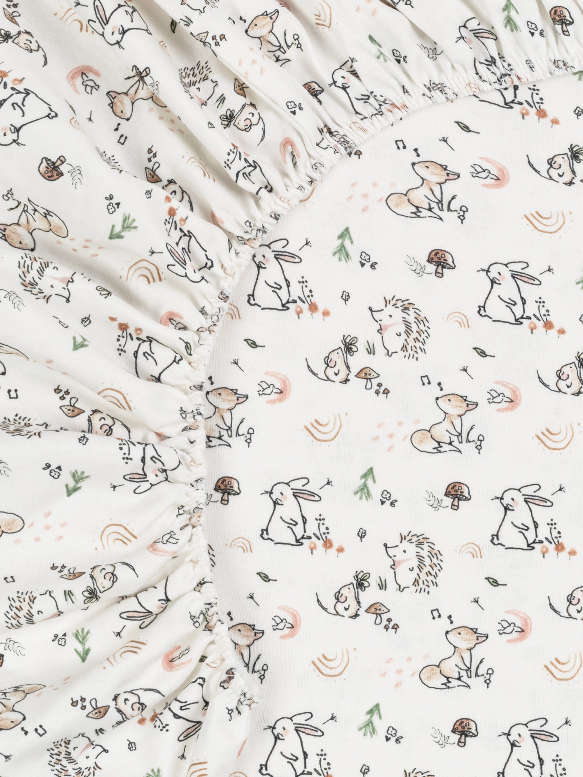 Playpen/Playard Sheet - Woodland Babies