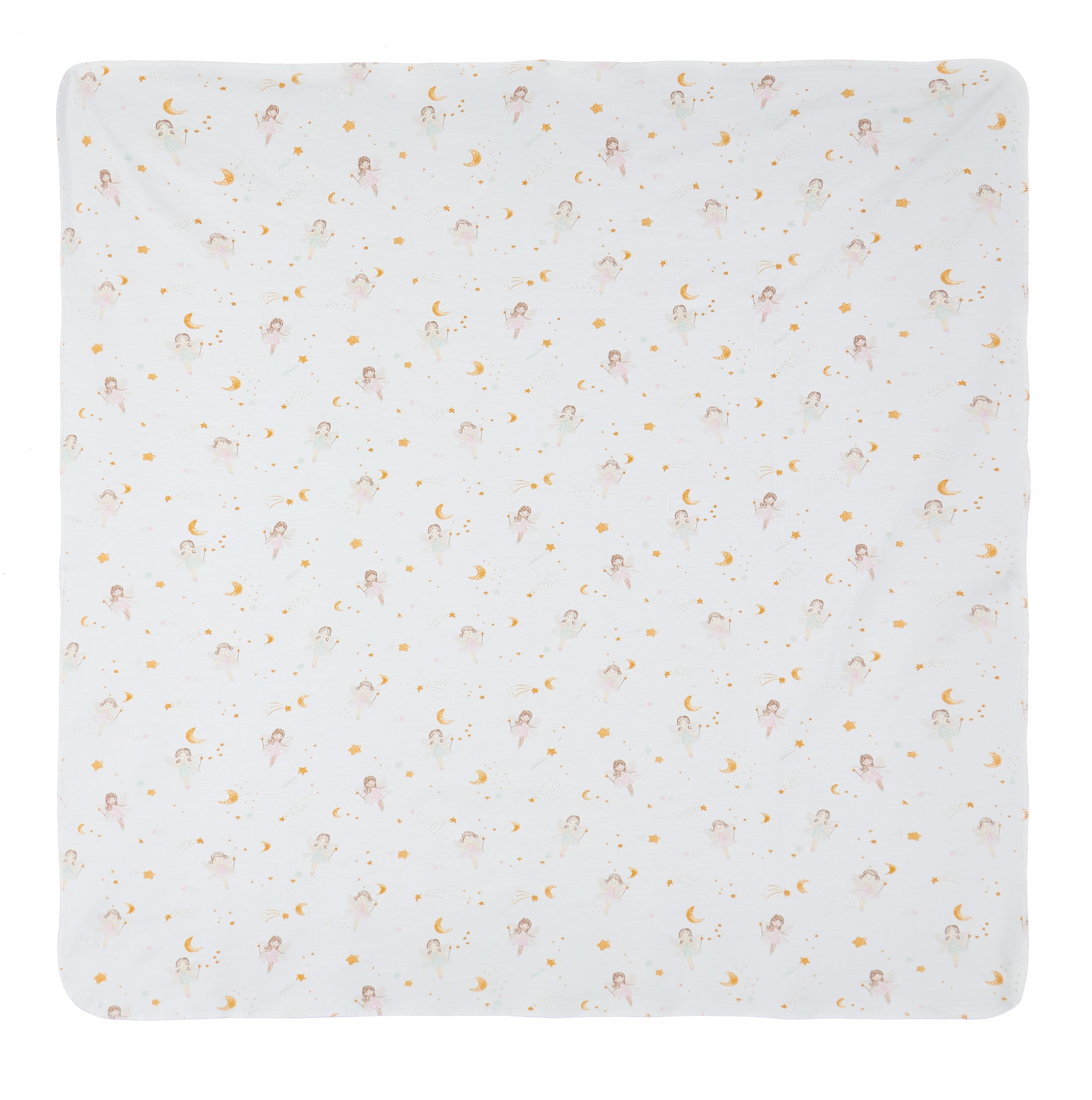 Organic Egyptian Cotton Receiving Blanket – Dreamland Girls Print