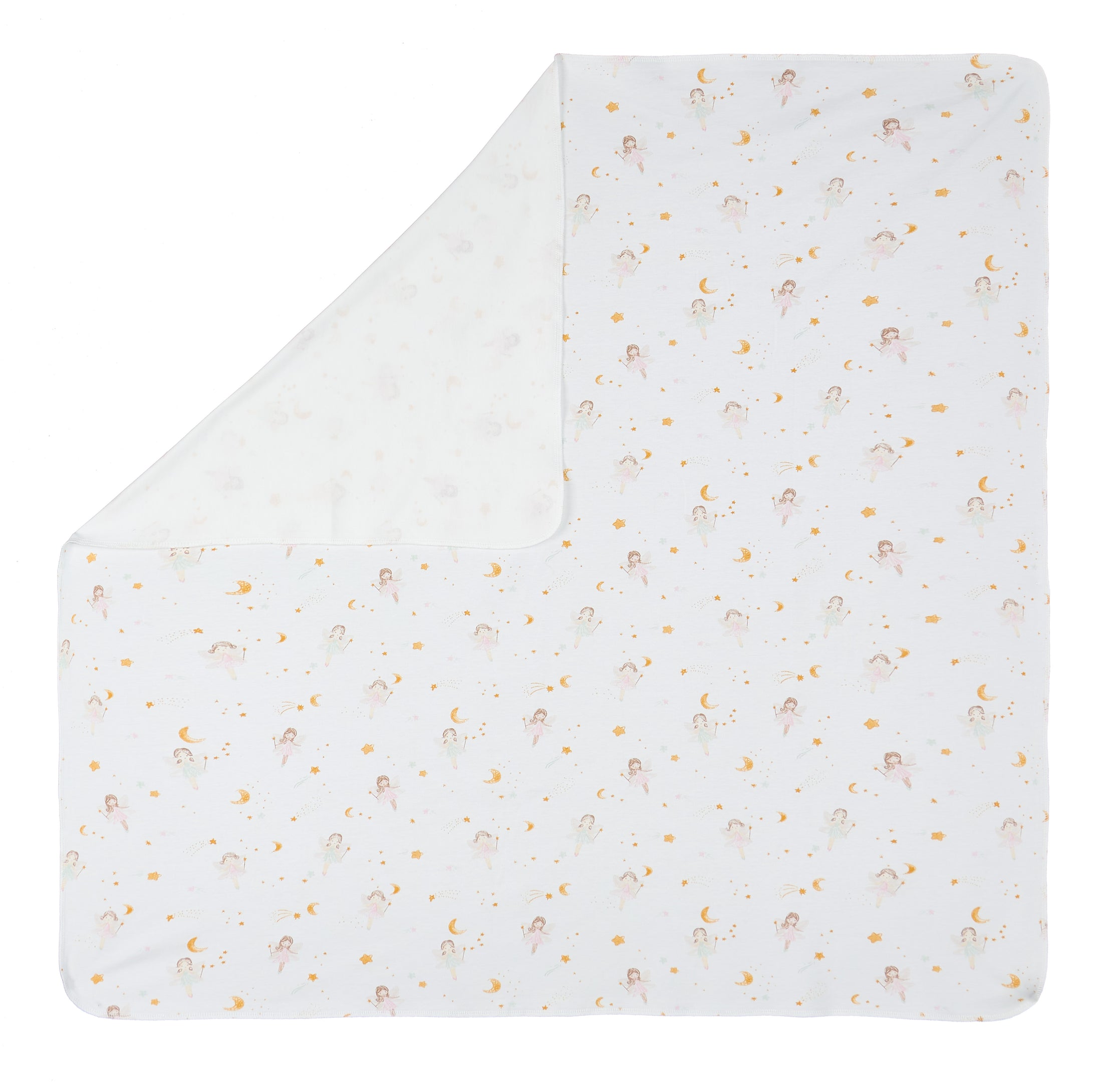 Organic Egyptian Cotton Receiving Blanket – Dreamland Girls Print