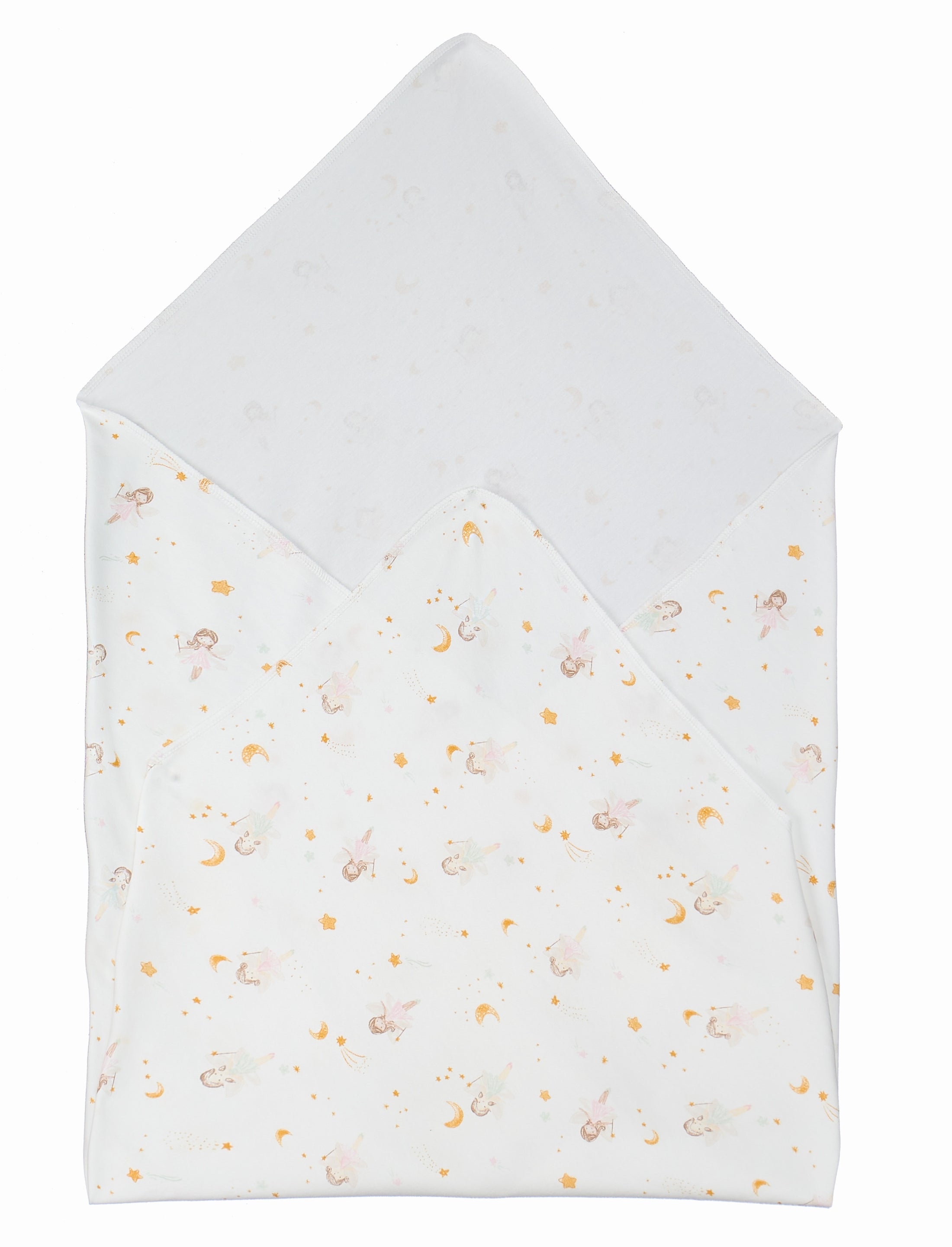 Organic Egyptian Cotton Receiving Blanket – Dreamland Girls Print