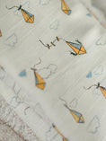 Load image into Gallery viewer, Muslin Swaddle Blanket - Kites
