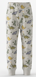 Load image into Gallery viewer, Organic Cotton Toddler Long Johns – Dino Print
