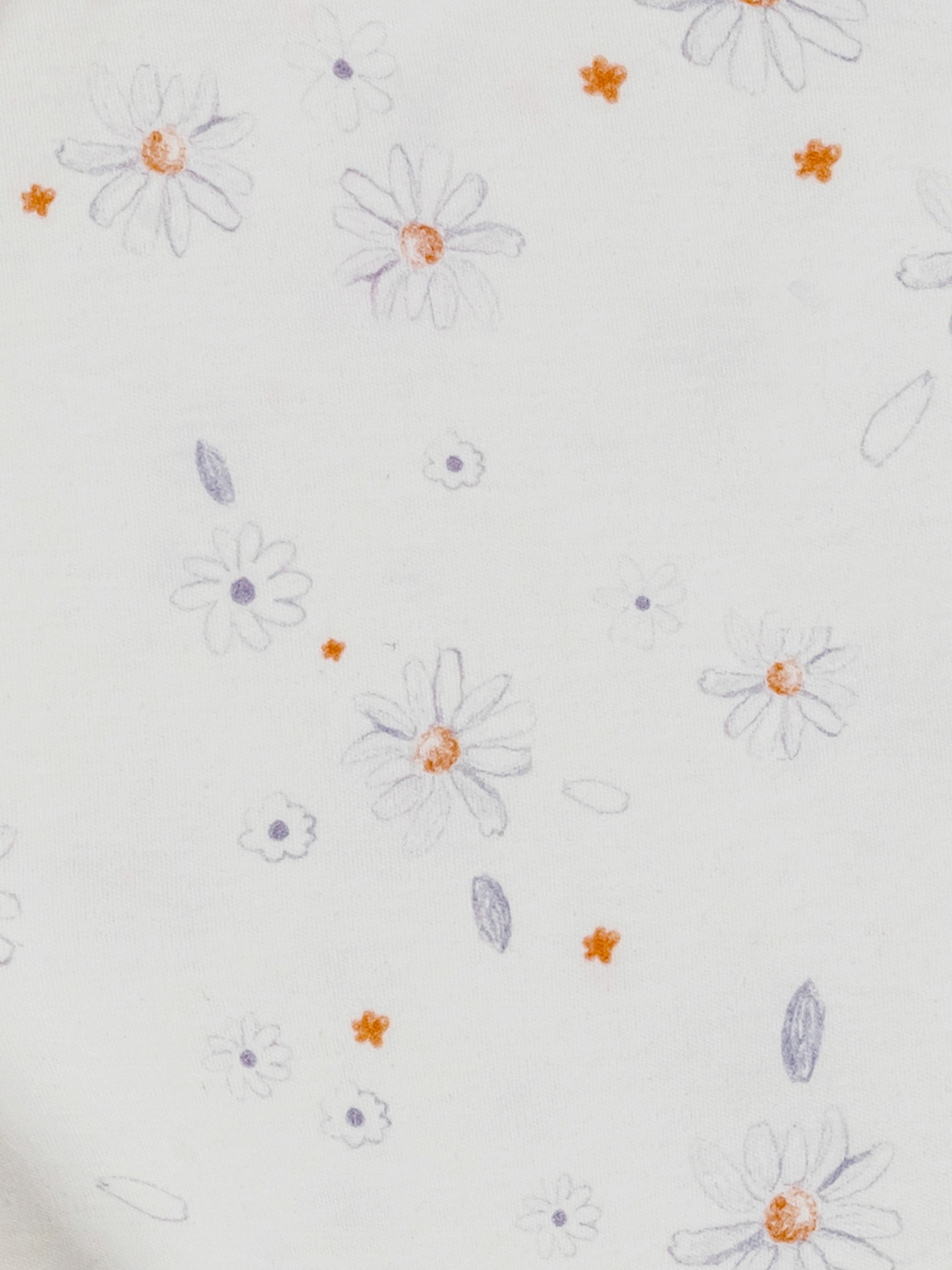 Girl's Undershirt/Tank Top - Shadow Floral