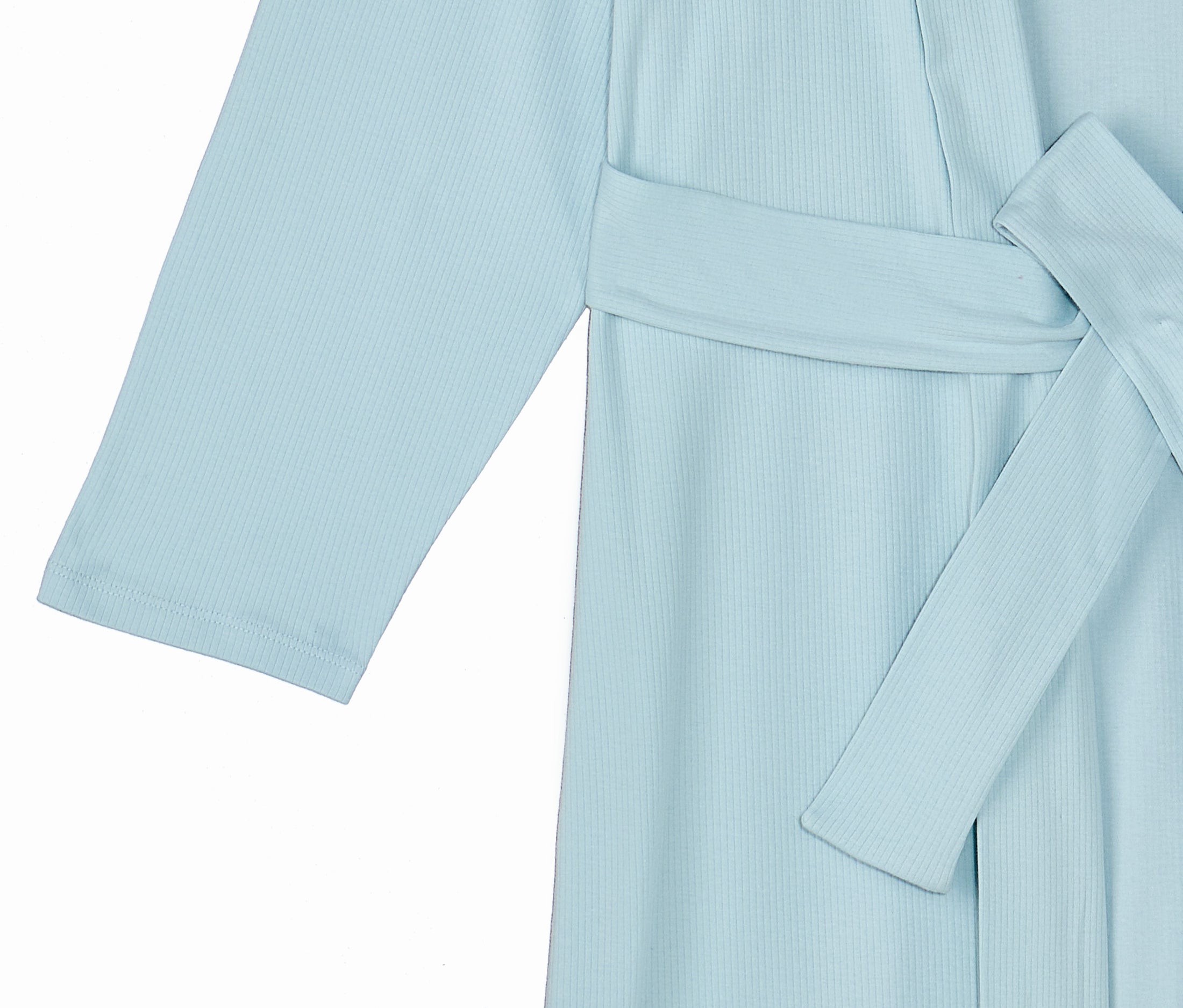 Woman's Robe - Drop Needle - Blue