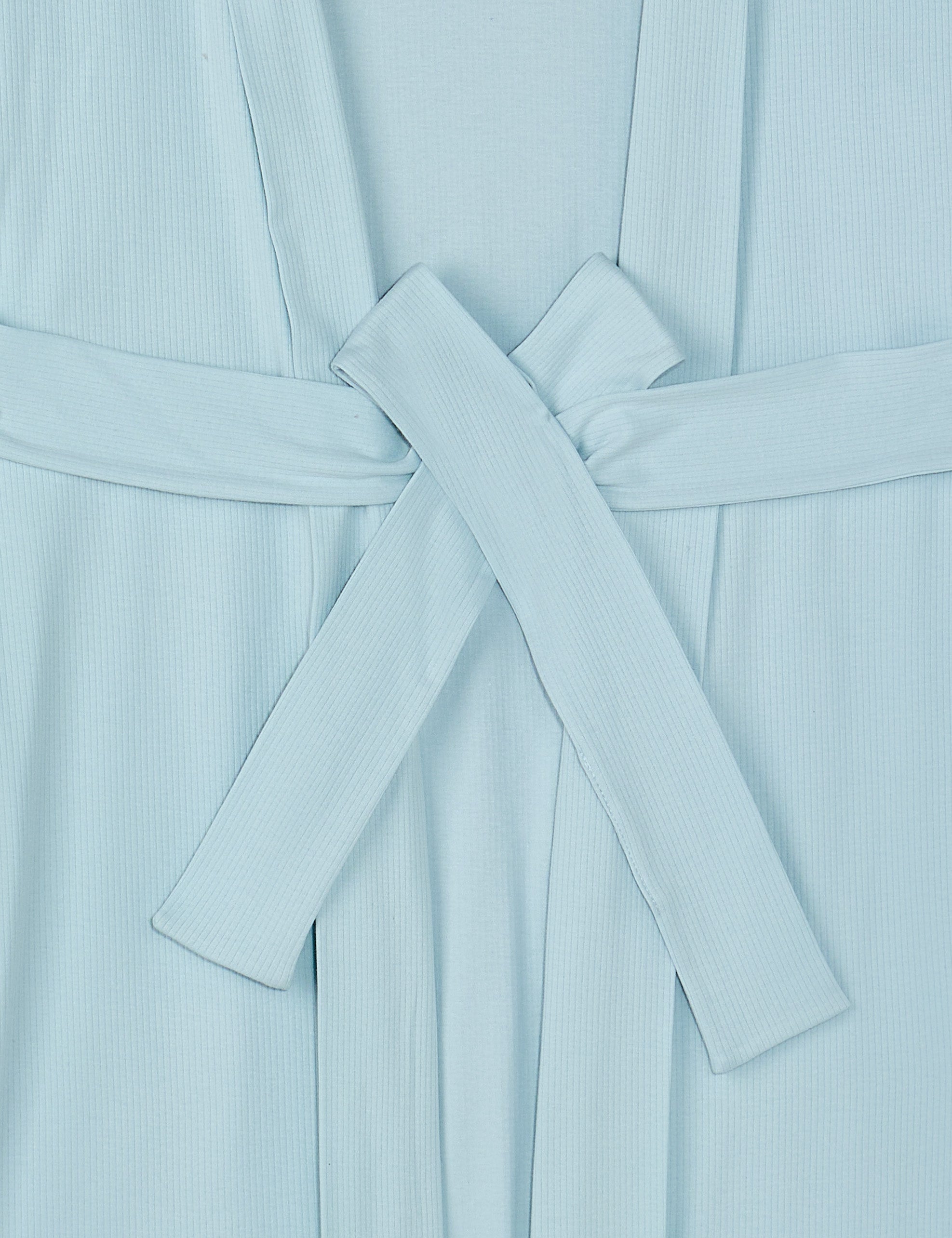 Woman's Robe - Drop Needle - Blue