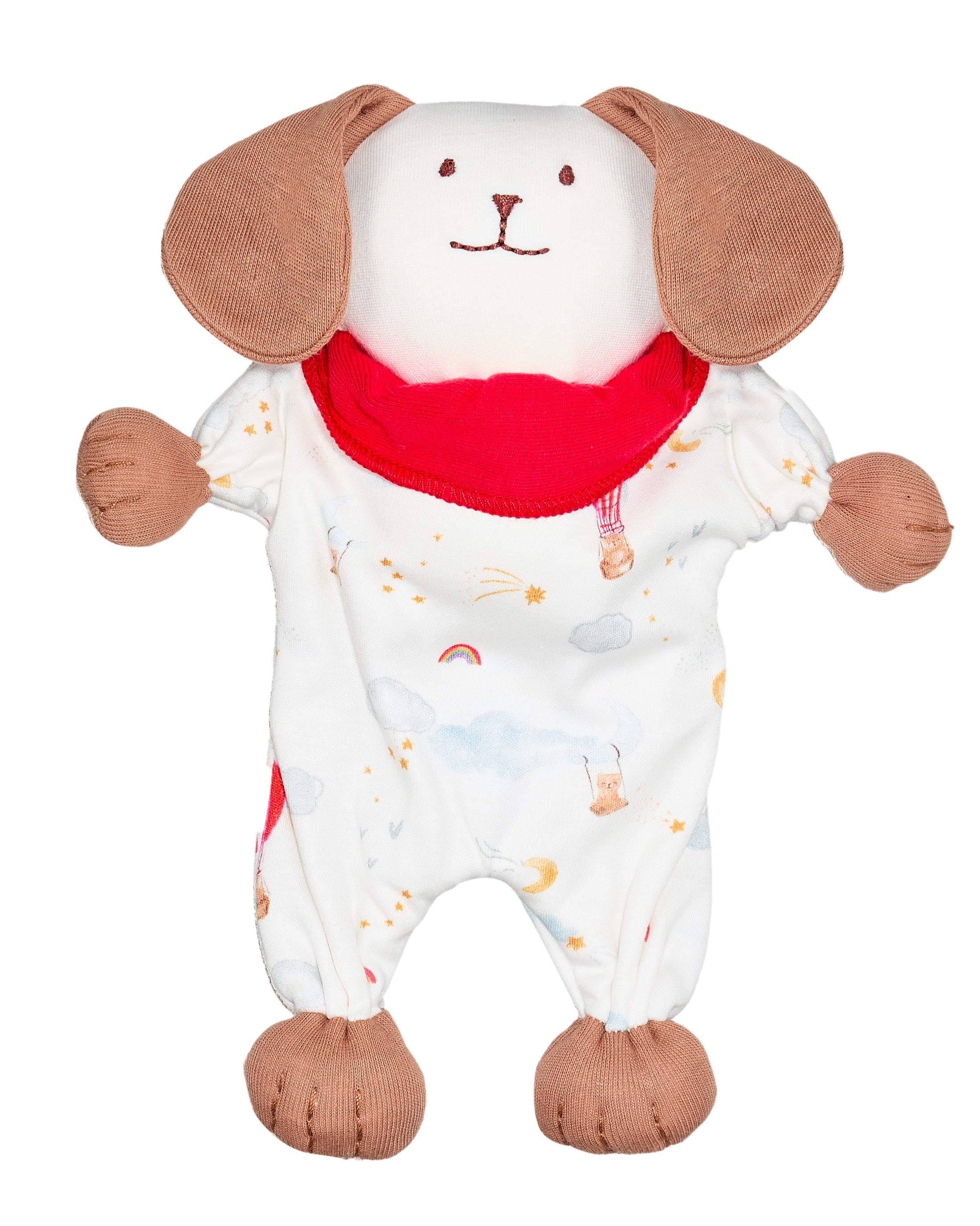 Litter of Plush Puppies - Set of 12 (4 Colors, 3 of Each)