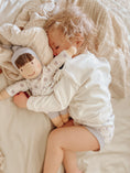 Load image into Gallery viewer, Jill Waldorf-inspired Dress Up Doll - Lavender Dot
