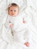 Load image into Gallery viewer, Muslin Side Snap Kimono - Organic White
